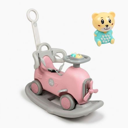 Толокар Joy LY-41525 (1) гойдалка, озвучування англ. мовою, батьківська ручка