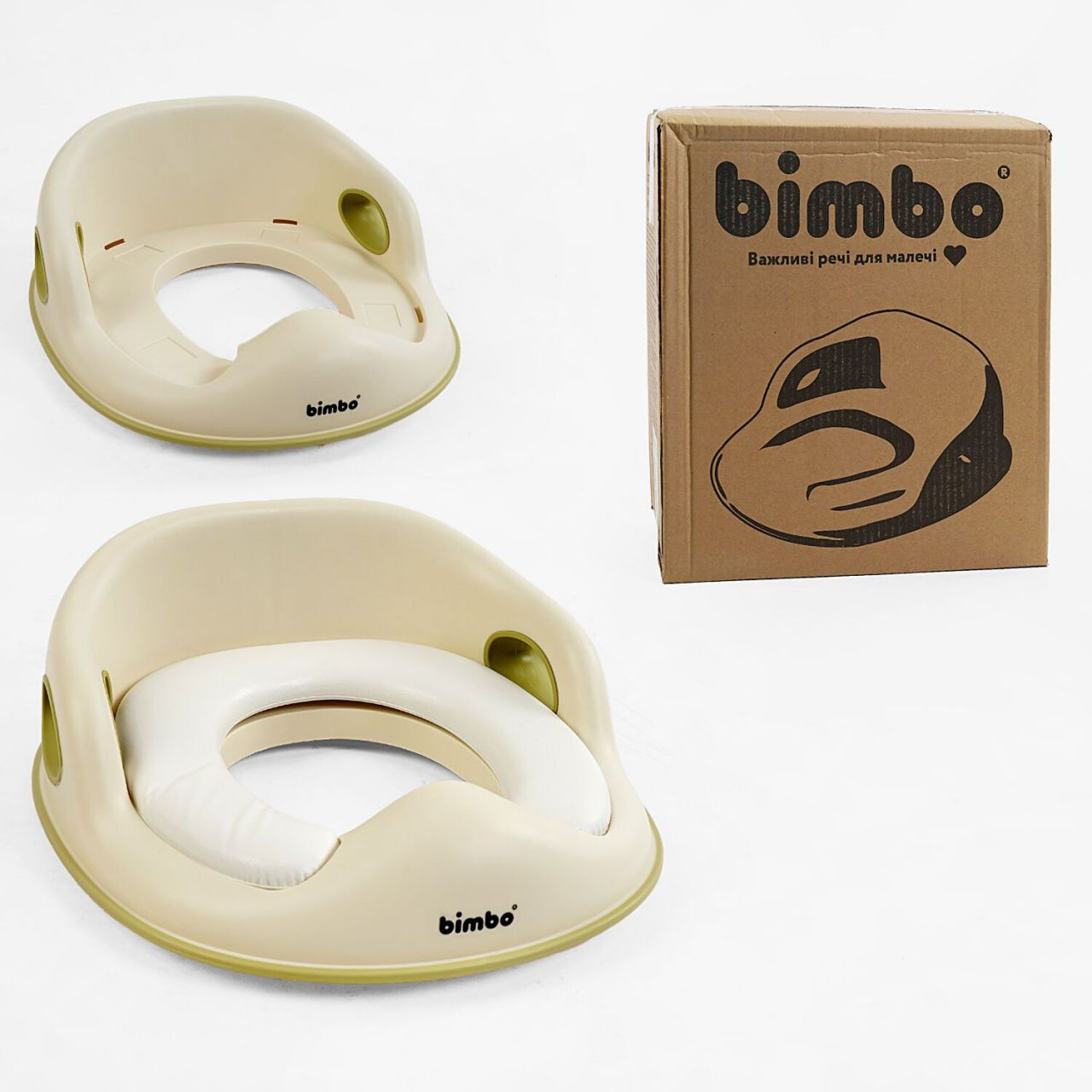 Накладка на унітаз BM-09920 (1) "Bimbo", 31х34х11 см, знімне м’яке сидіння