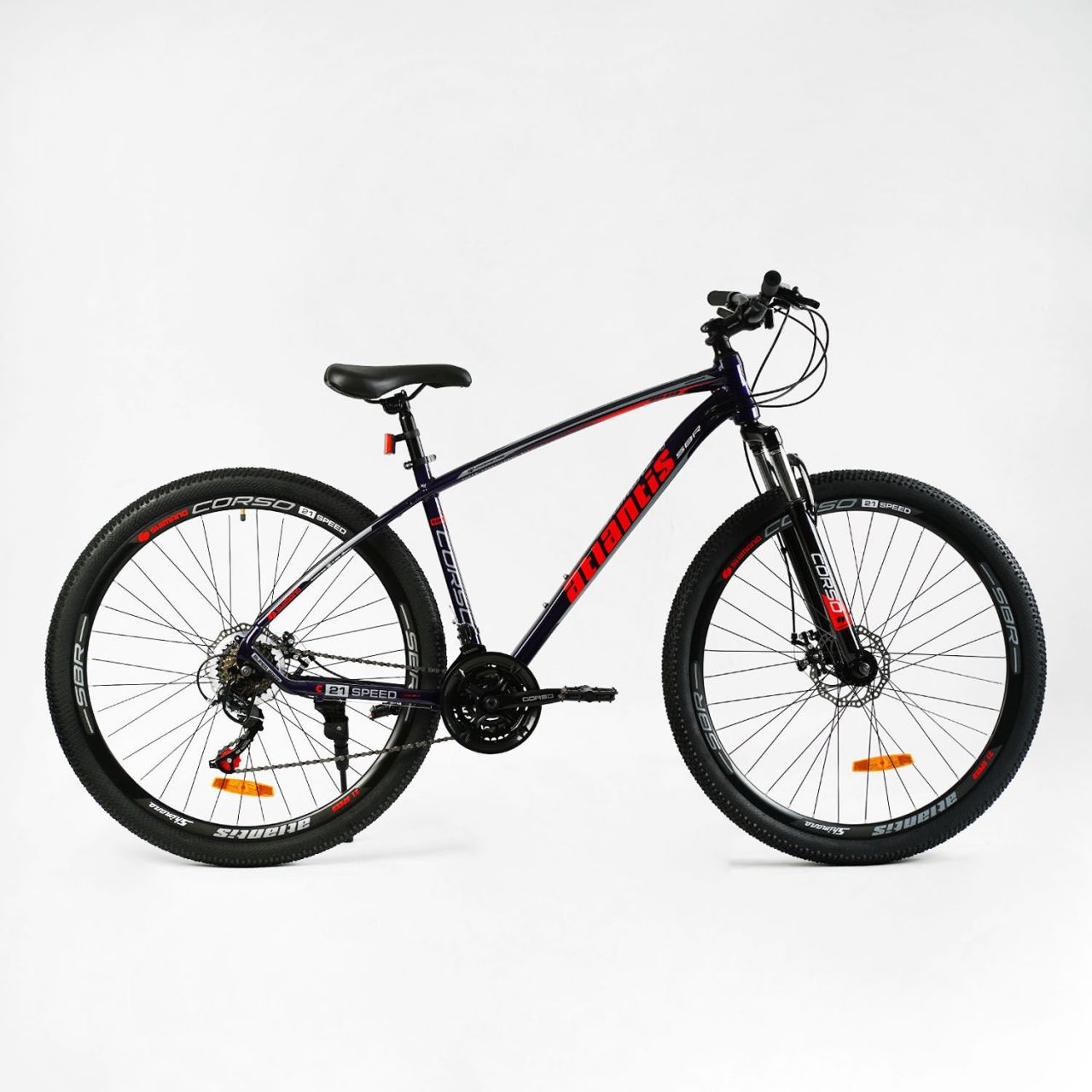 'Велосипед Спортивный Corso «Atlantis» 29'' дюймів LT- 29419 (рама стальная 19’’, SHIMANO 21 скорость)'