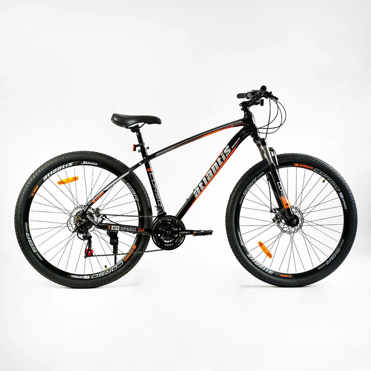 'Велосипед Спортивный Corso «Atlantis» 29'' дюймів LT- 29724 (рама стальная 19’’, SHIMANO 21 скорость)'