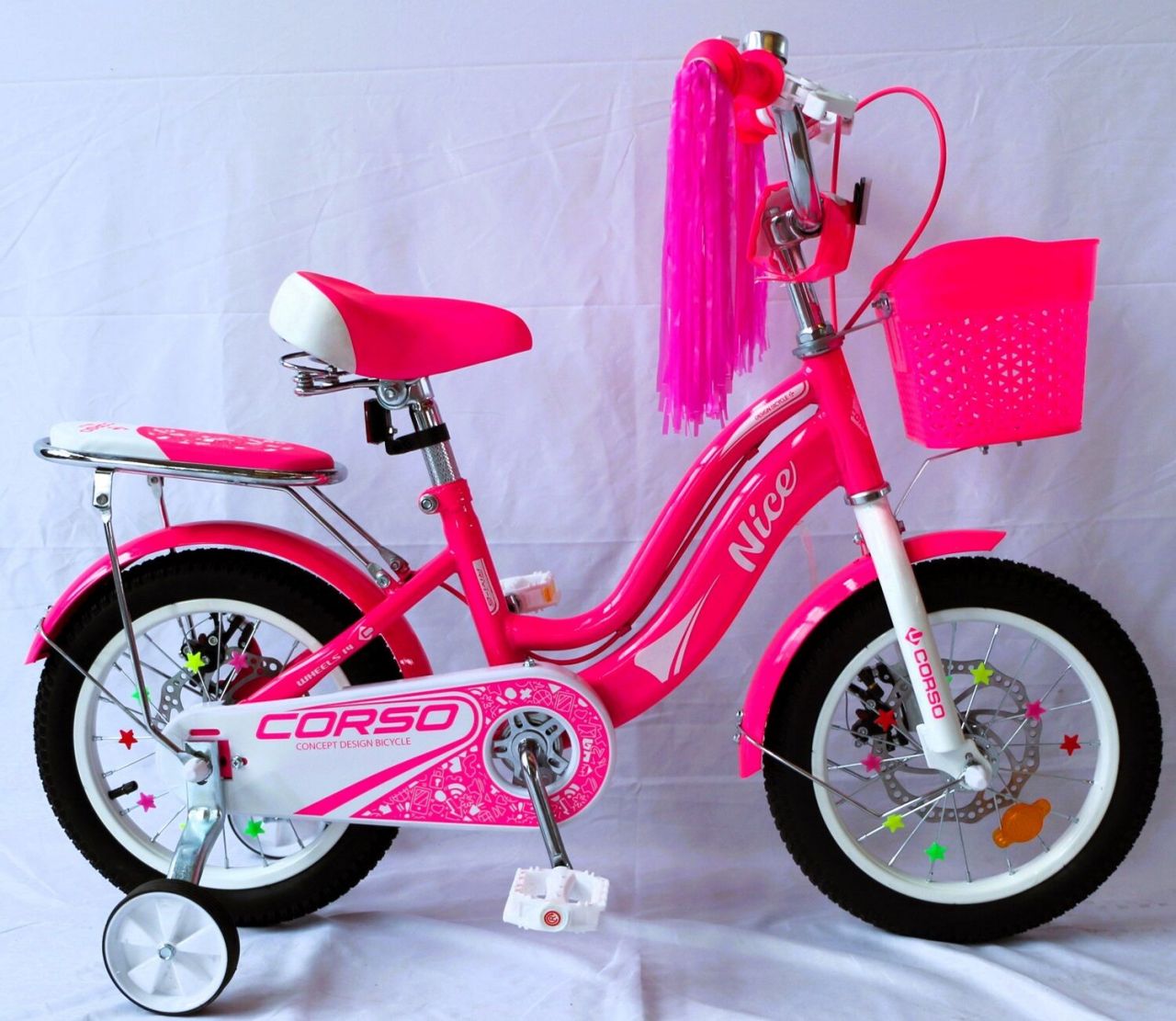 Велосипед 2-х колісний 14" "Corso Nice" NC-14734