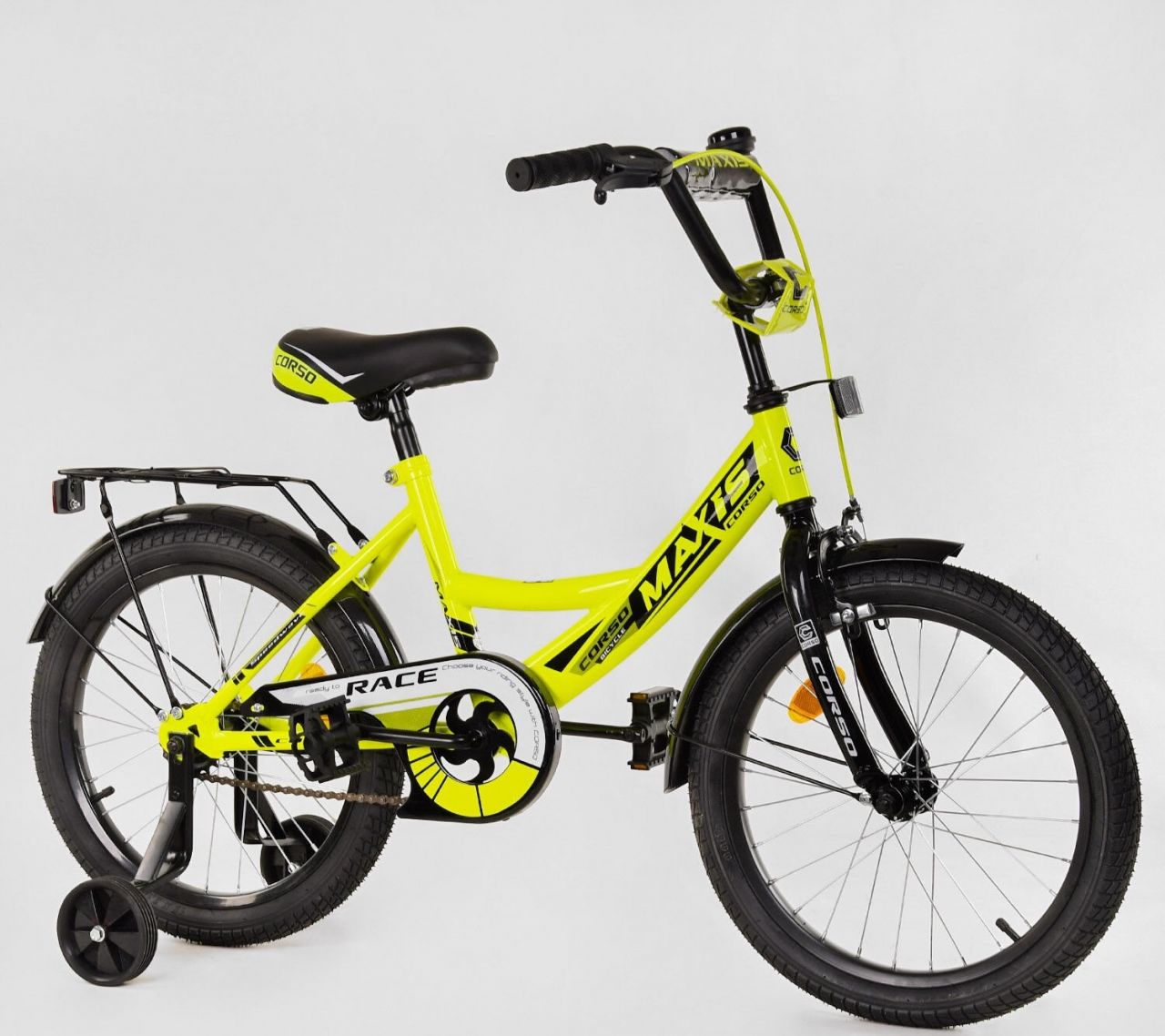 Велосипед 18'' дюймов 2-х колёсный ''CORSO'' MAXIS-18302
