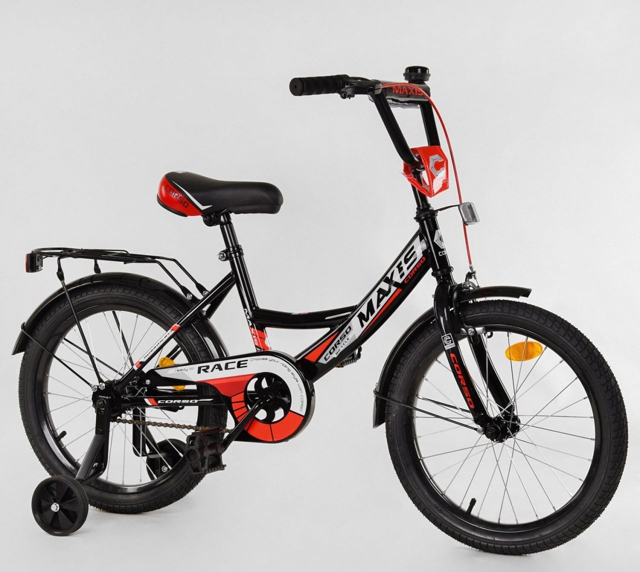Велосипед 18'' дюймов 2-х колёсный ''CORSO'' MAXIS-18201