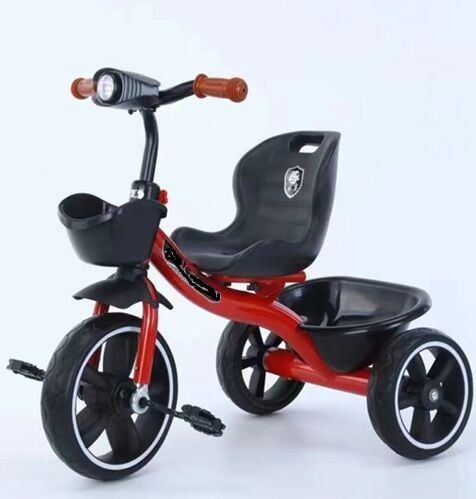 Велосипед 3-х колісний BS-40855 / BS-40-855 "Best Trike" (1) колеса EVA переднє 10’’, заднє 8’’, сталева рама, ОЗВУЧУВ