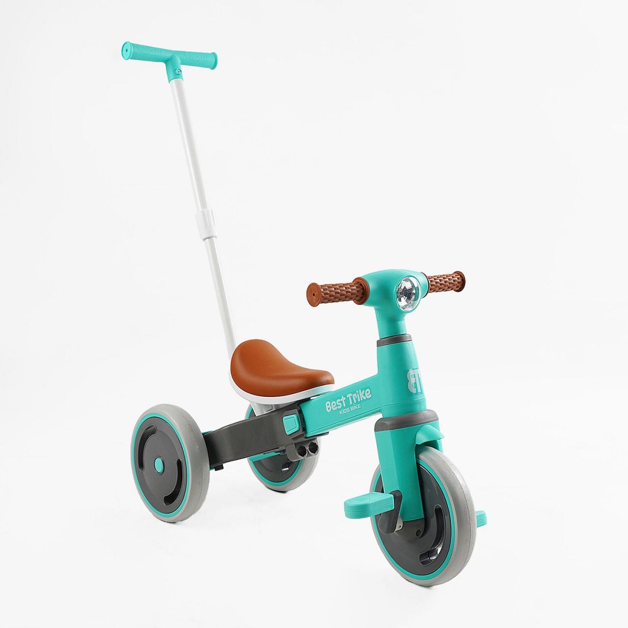 Велосипед 3-х кол. Best Trike LB-10360 (1) матеріал рами нейлон, колеса передні 10``, задні 8``, батьківська ручка