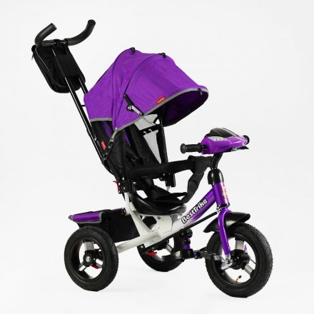 Велосипед 3-х кол. 3390 / 30-126 Best Trike (НАДУВНЫЕ КОЛЕСА d=29см. переднее, d=26см. задние, ФАРА С USB, пульт)