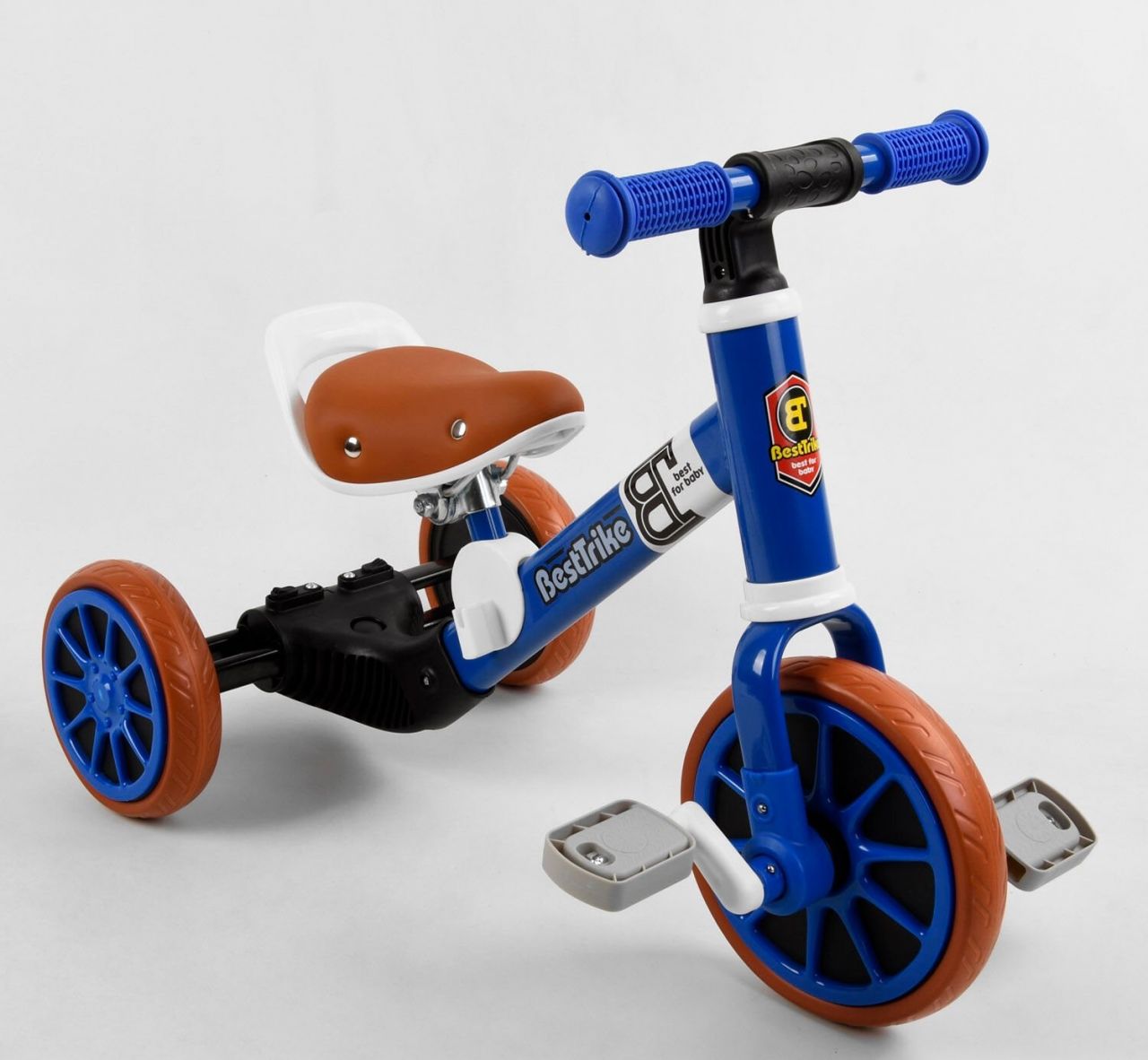 'Велосипед 3-х колісний 96021 ''Best Trike'', 2в1, велобіг'