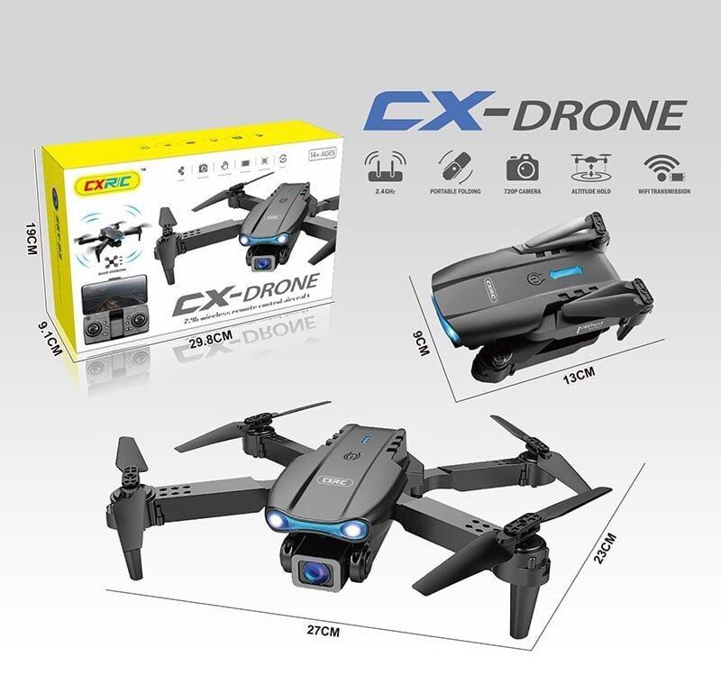 Квадрокоптер SKY 03 (36) пульт 2.4 GHz, акумулятор, Wi-Fi HD-камера, USB кабель