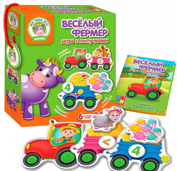 'Игра с липучками ''Веселый фермер'' VT1310-01 (рус)'