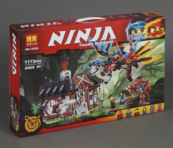Конструктор Ninja/ ниндзяго ''Кузница Дракона'' 10584
