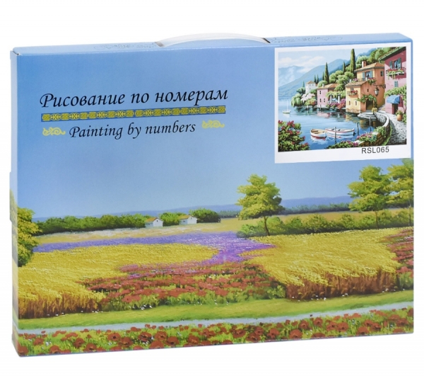 Картина по номерам Букеты ''На пороге лета'', в термопакете 40*50см KHO2073