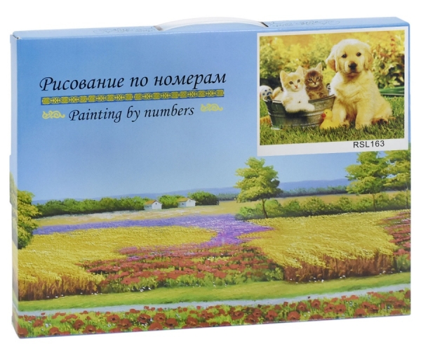 Картина по номерам ''Жемчужина у моря'' 40*40 см КНО3501