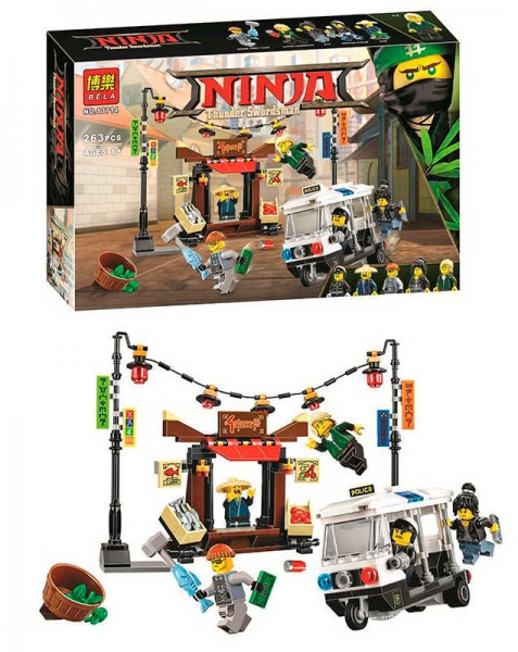 Конструктор Ninjago ''Ограбление киоска в Ниндзяго Сити'' 10714