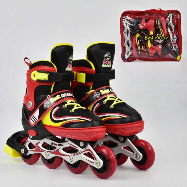 Ролики Best Roller 3320 ''М''/34-37/КРАСНЫЙ