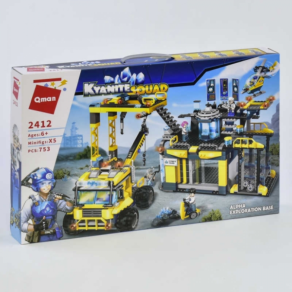 Конструктор Brick 2412 ''Исследовательская база Альфа''