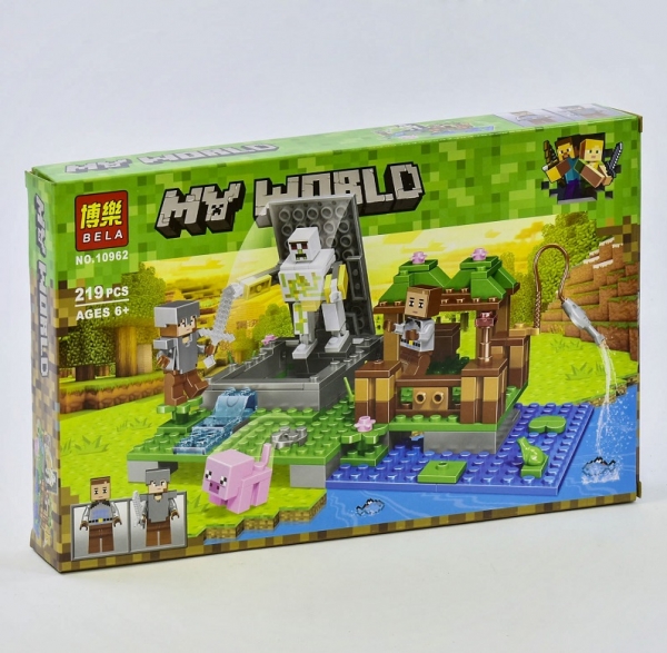 Конструктор My World 10963 ''Нападение в нижнем мире''