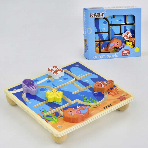 Деревянная игра Лабиринт С 35974