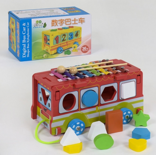 Деревянная игра Автобус С 39261