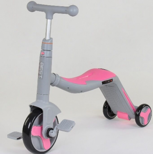 Самокат 3в1 JT 90601 Best Scooter, самокат-велобег-велосипед