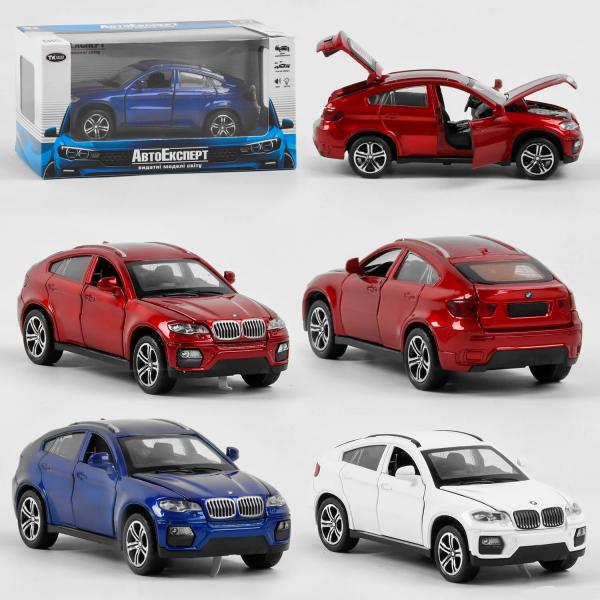 Джип металлопластик LF - 73744 (''Auto Expert'', 3 цвета, свет, звук, инерция, открываются двери)