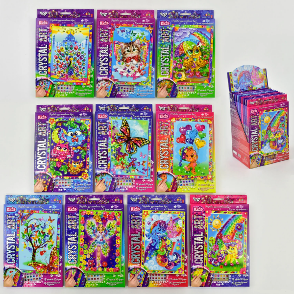 'Набор творчества ''CRYSTAL ART KIDS'' CArt-01-01,02,03,04..10 ''ДАНКО ТОЙС'''