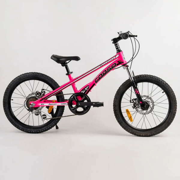 Детский спортивный велосипед 20’’ CORSO «Speedline» MG-52782 (магниевая рама, Shimano Revoshift 7 скоростей)