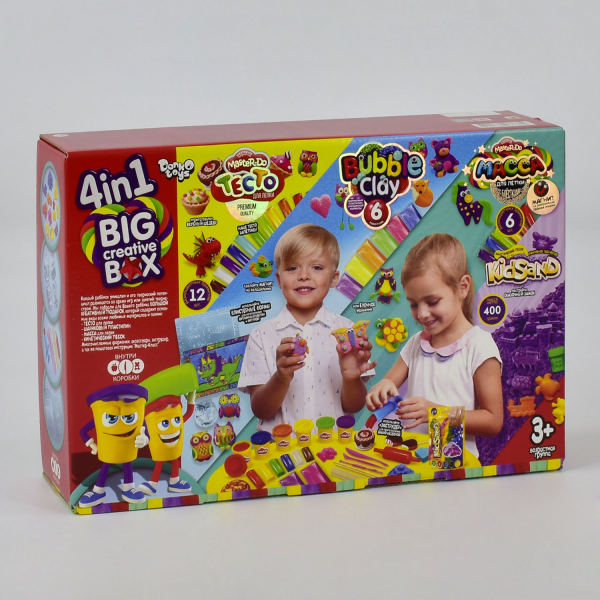 'Набор для творчества 4 в 1 ''Big creative box''  рус. ''ДАНКО ТОЙС'''