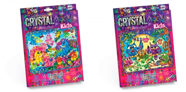 Набор для творчества ''CRYSTAL MOSAIC'' CRM-01-01,02,03,04