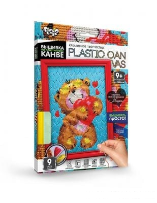 Набор для творчества PC-01-01,02,03...10 "Вышивка на пластиковой канве PLASTIC CANVAS"