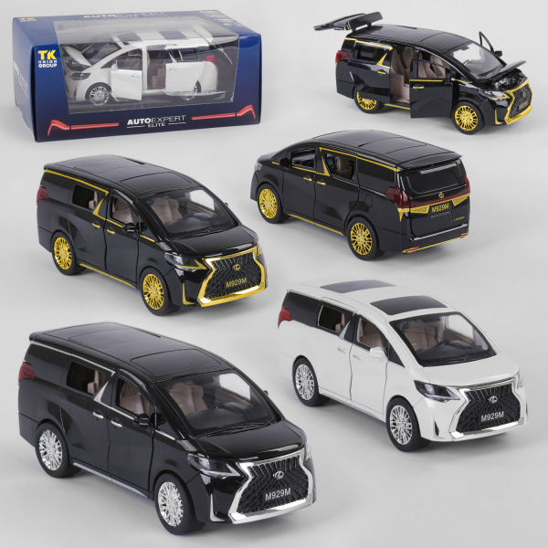 Машина EL- 1566 ''AutoExpert'' (3 цвета, масштаб 1:24, свет, звук, инерция, открываются двери)