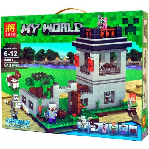 Конструктор 33040 MY WORLD ''Поселение''