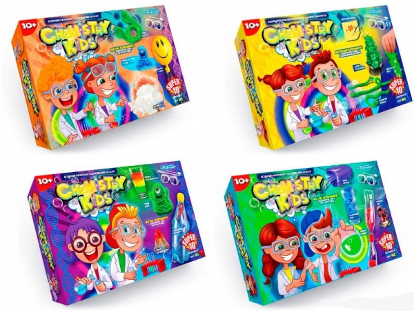 'Набор для проведения опытов ''''ЭКОНОМ CHEMISTRY KIDS'' CHK-02-01,02,03,04'