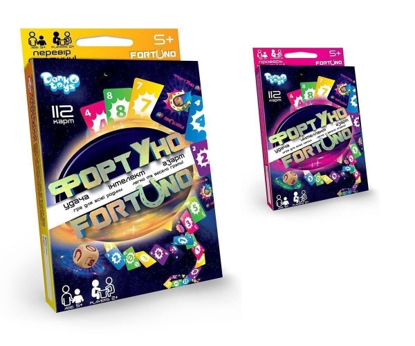 Развивающая настольная игра ''ФортУно'' UF-03-01U