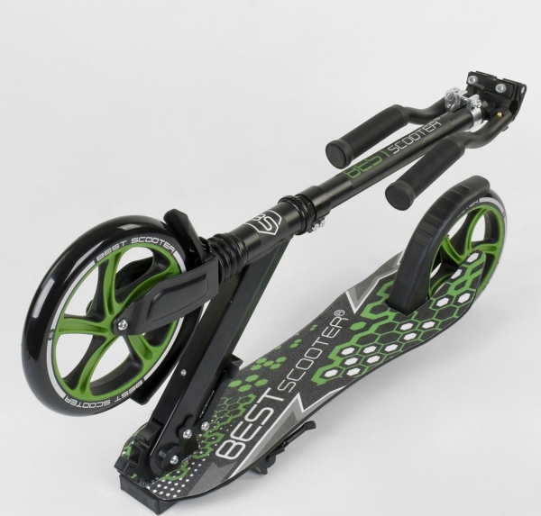 Самокат 70875 Best Scooter (зеленый)