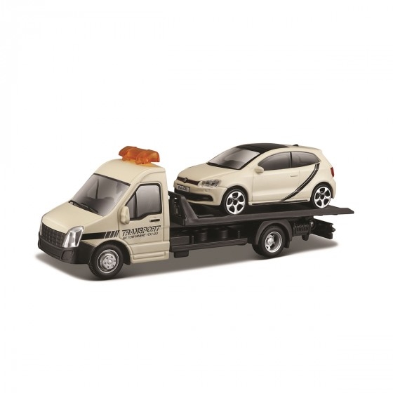 Игровой Набор - Автотранспортер Mercedes-Benz Actros C Автомоделью Vw Polo Gti Mark 5 18-31458