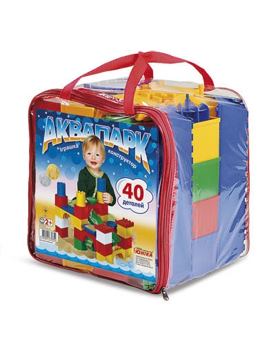Конструктор "Аквапарк-40", ТМ Юніка 0354