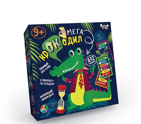 Настольная игра-викторина Мега-крокодил CROC-03-01
